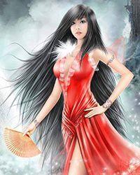 万壑青霄美人泪